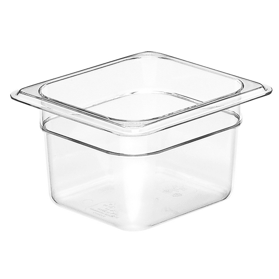 Food Pan 1/6 X 4" Camwear Clear