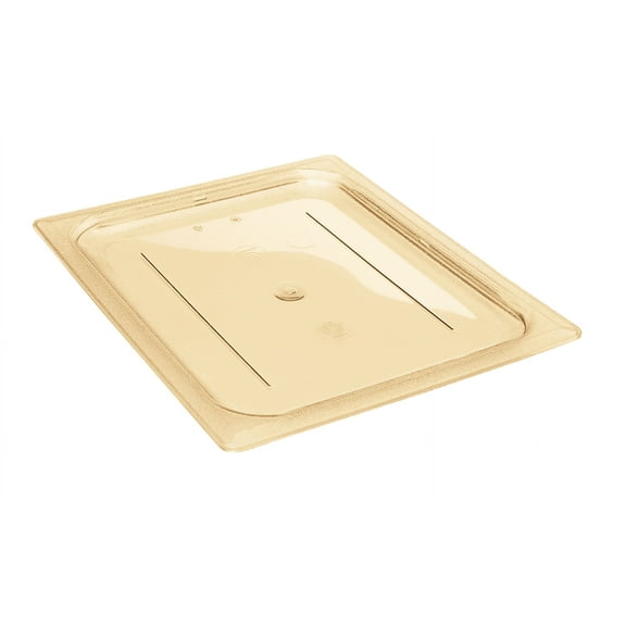 Food Pan Lid 1/2 H-Pan Flat Amber