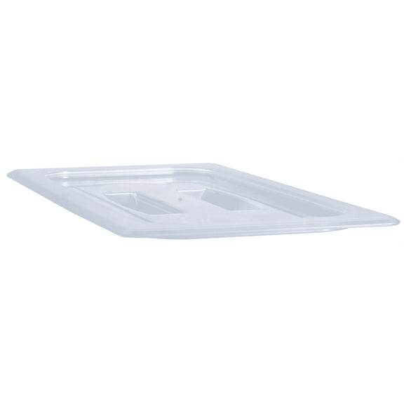 Food Pan Lid 1/2 Polypropylene With Handle Translucent