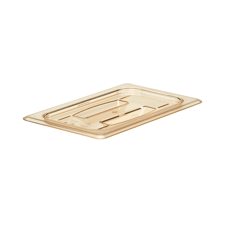 Food Pan Lid 1/4 H-PanÃÂ® Handle Amber