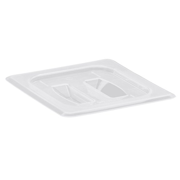 Food Pan Lid 1/6 Polypropylene With Handle Translucent