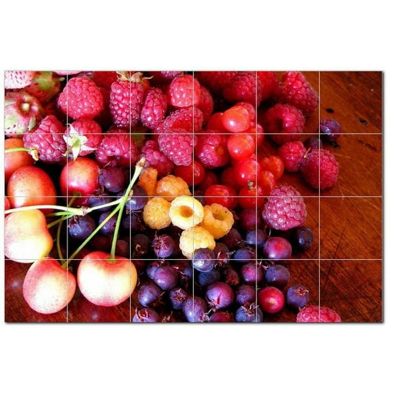 Food Photo Ceramic Tile Mural Kitchen Backsplash Bathroom Shower, 405122-S64