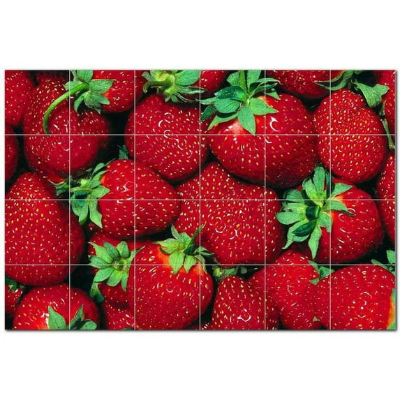 Food Picture Ceramic Tile Mural Kitchen Backsplash Bathroom Shower, 405140-XL64