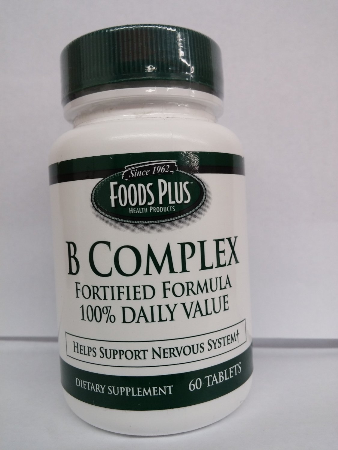 Food Plus B Complex Fortified Formula Tablets - 60 Ea - Walmart.com