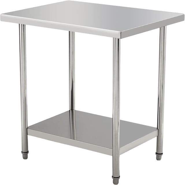 Food Prep Stainless Steel Table, Stainless Steel Worktable with ...