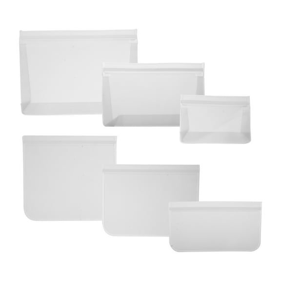 Food Preservation Bag Fresh-keeping Kitchen Reusable Sandwich Bags Self-confessed Peva Tomorrow 6 Pcs