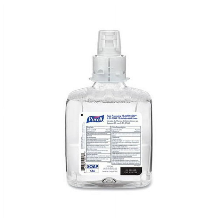 Antimicrobial Foam Handwash, Fragrance-Free, 1,200 mL, 2/Carton Antimicrobial Foam Handwash, Fragrance-Free, 1,200 mL, 2/Carton