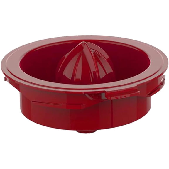 Food Processor Citrus Juicer Attachment - Replacement Parts for NutriChef Multifunction Food Processor Model Number: NCFPRED Red