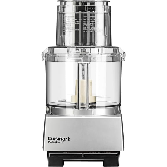 Food Processor, Pro Custom 11 Cup, Brushed Chrome