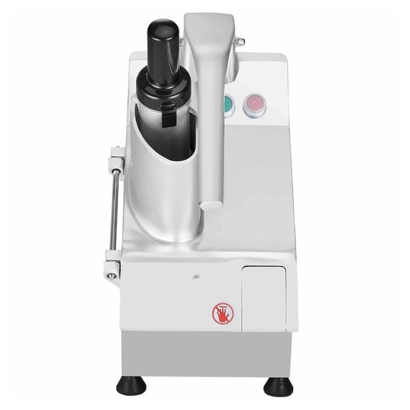 Food Processor Vegetable Chopper, 550W Electric Food Chopper with 6 Blades, Stainless Steel Blender for Kitchen, Quick Chopping, Dicing, Slicing