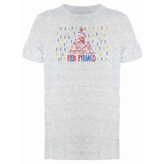 Food Pyramid Doodle Tee Men's -Image by Shutterstock