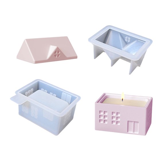 Food Safe High Temp Silicone Mold For Candle Resin Crafts DIY Projects Countryside Cottage Jewelry Crafting Tool
