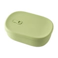 thumbnail image 1 of Food Safe Silicone Lunch Box 33.82oz/1000ml Microwave Safe with Vent Heat Safe Leakproof, 1 of 6