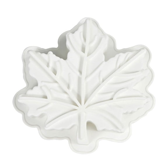 Food Safe Silicones Baking Molds 6Inch Maple Leaf Design For Pastries Mousses