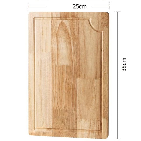 Food Safety Kitchen Decor Oak Cutting Board Pizza Cutting Board Versatile Kitchen Tools Solid Wood Construction
