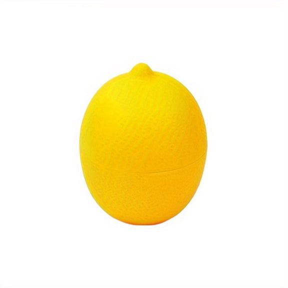 Food Savers, Lemon & Onion Shaped, Multipurpose, Freezer Safe, Flip Top, Hand Wash,Plastic Storage Containers Lemon