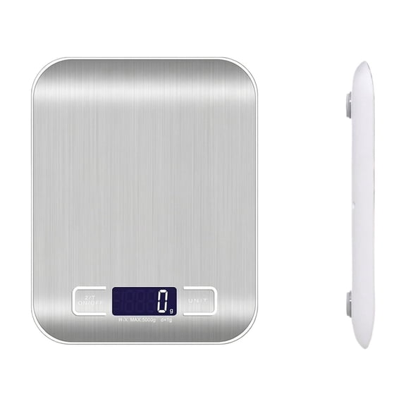 Food Scale, 22lb Kitchen Scale with Tare Function & LCD Display, 0.05oz/1g Stainless Steel Digital Food Scale Grams and Ounces for Baking, Cooking, Dieting and Meal Prep