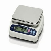 Food Scale, A&D Weighing SJ-12KHS Low Profile Digital Scale With Adapter, 12 KG x 0.005 KG, NEW !!