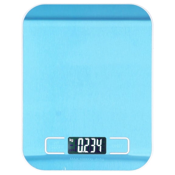 Food Scale Electronic Fruit Scale 10KG Stainless Steel Kitchen Scale with Timing Function for Baking Medicine Household