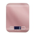 thumbnail image 1 of Food Scale Pink, 10kg/22lb Digital Kitchen Scale Weight Grams and Oz for Baking and Cooking, 1g/0.1oz Precise Graduation, Easy Clean Stainless Steel, 1 of 3