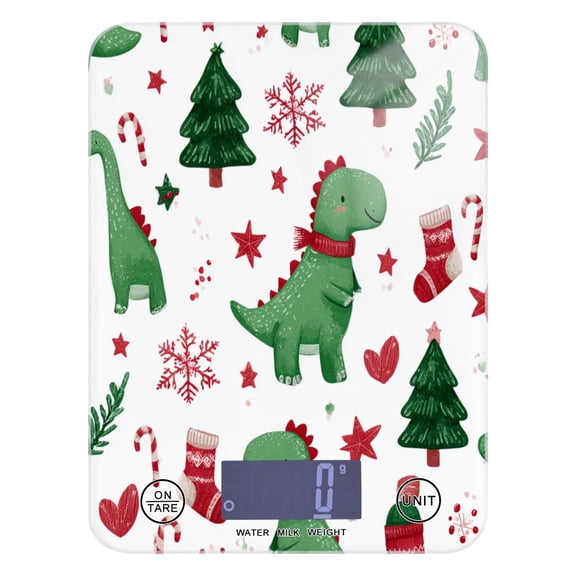 Food Scale Small Food Scale Kitchen Scale Kitchen Electronic Scale Multifunctional Digital Kitchen Scale Baking and Cooking Scale Little Green Dinosaur