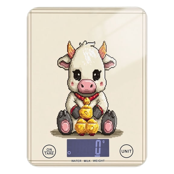 Food Scale Small Food Scale Kitchen Scale Kitchen Electronic Scale Multifunctional Digital Kitchen Scale Baking and Cooking Scale Chinese Cattle