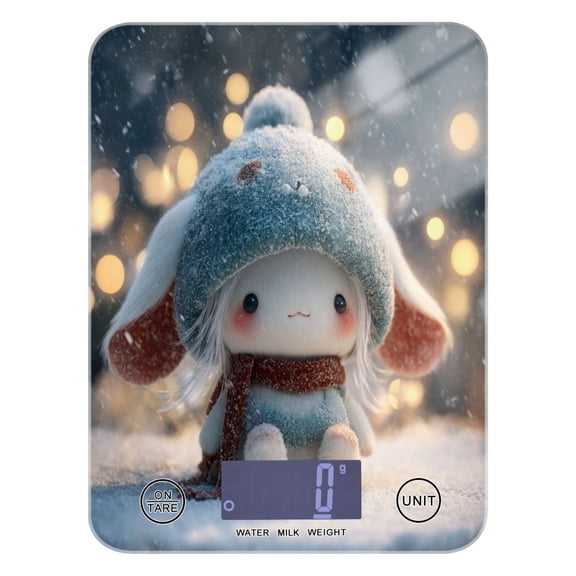 Food Scale Small Food Scale Kitchen Scale Kitchen Electronic Scale Multifunctional Digital Kitchen Scale Baking and Cooking Scale Christmas Sprite
