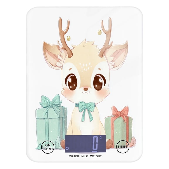 Food Scale Small Food Scale Kitchen Scale Kitchen Electronic Scale Multifunctional Digital Kitchen Scale Baking and Cooking Scale Cute Little Deer