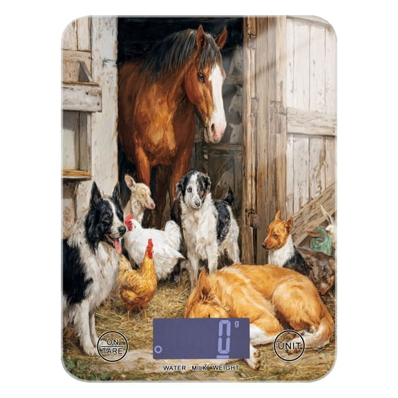 Food Scale Small Food Scale Kitchen Scale Kitchen Electronic Scale Multifunctional Digital Kitchen Scale Baking and Cooking Scale Horses and Dogs