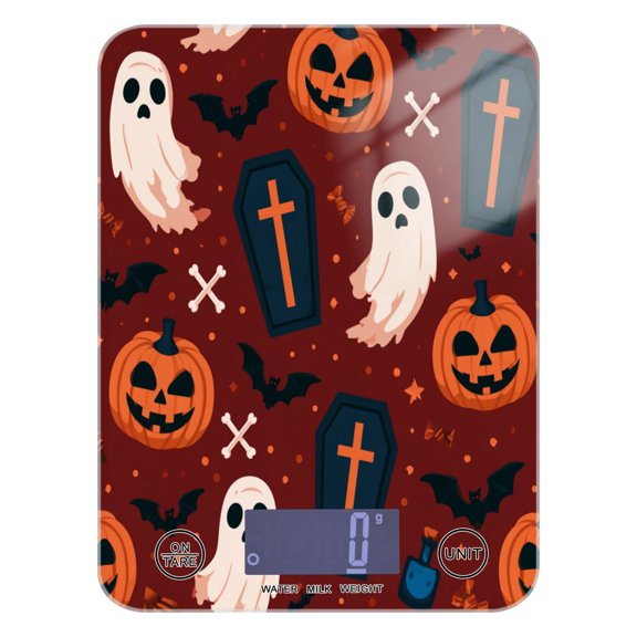 Food Scale Small Food Scale Kitchen Scale Kitchen Electronic Scale Multifunctional Digital Kitchen Scale Baking and Cooking Scale Red Ghost Tomb
