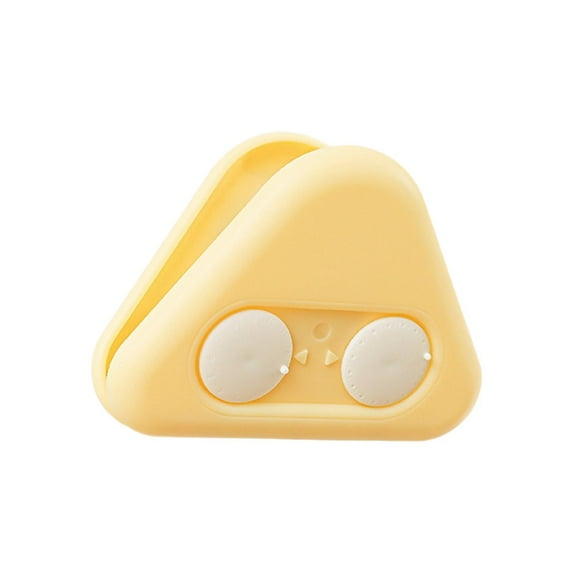 Food Sealer, Magnetic Chip Clips Adjustable Airtight Grip Kitchen Organization Chip Clips Snacks Bread Storage For Kitchen Home Bread Locker Decor, Kitchen Sealing Clips, 1Pc(Yellow1,3.1x1.4")