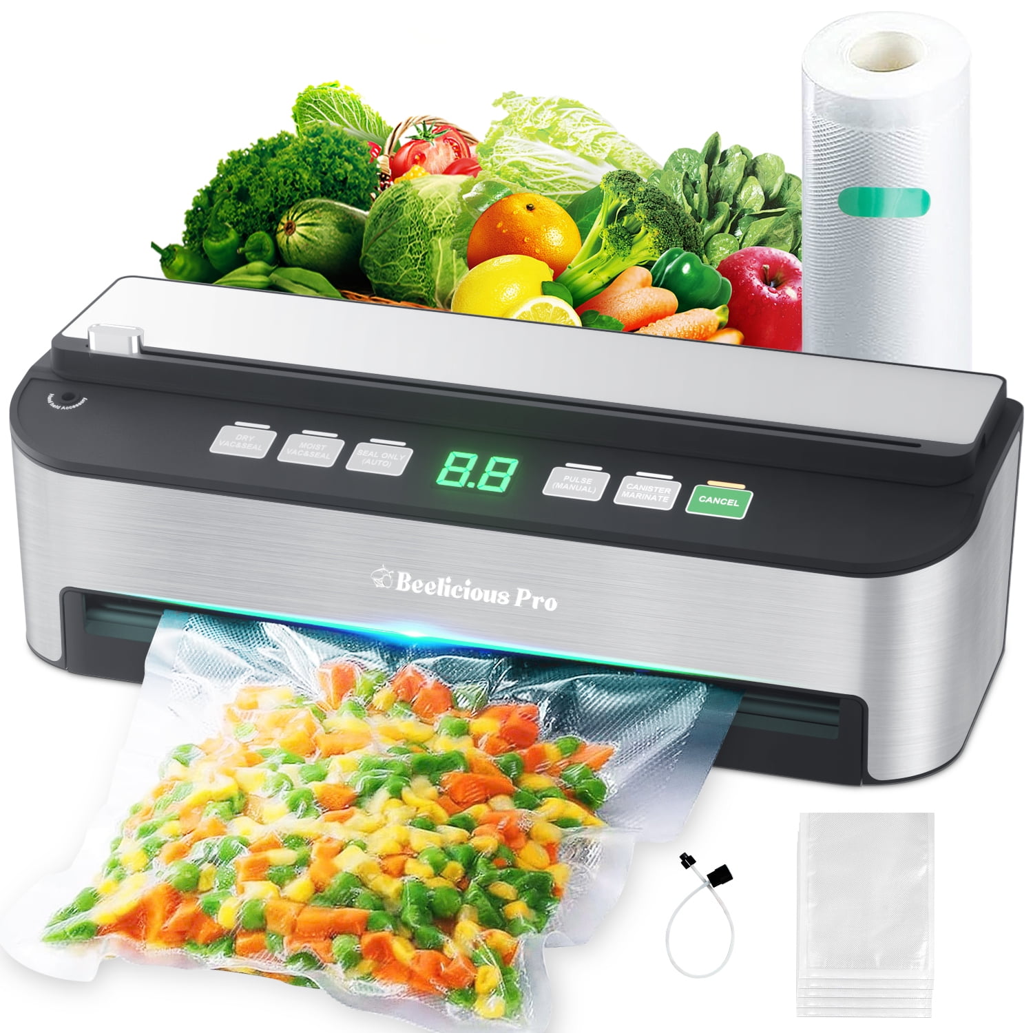 beelicious-pro-85kpa-electric-vacuum-sealer-8-in-1-auto-built-in