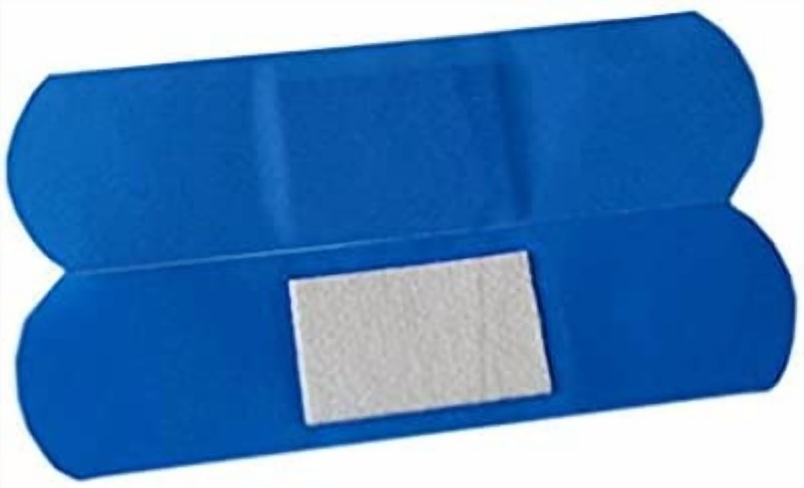 Food Service Adhesive Bandages, 1" x 3", Blue, Fabric, 12box/Case, 1200/Case