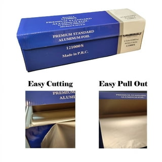 DHG PROFESSIONAL Pre-Cut Aluminum Foil Sheets, Foil Pop Up Sheets, 12x12  Inches, X003L7BFJP 