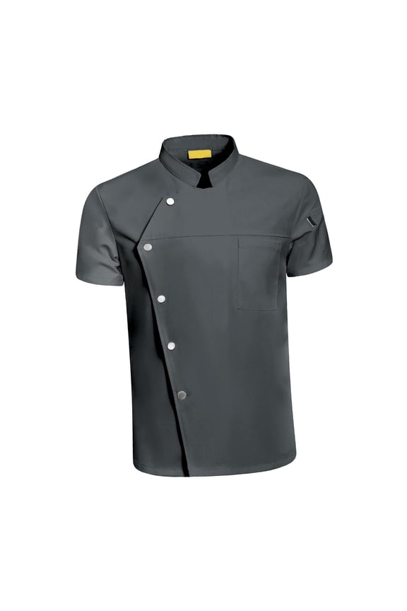 Food Service Apparel Uniform Work Plus Size 4XL Size Gray