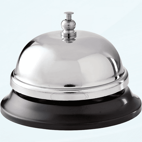 Food Service Dinner Bell, 3.5-Inches x 2.5-Inches
