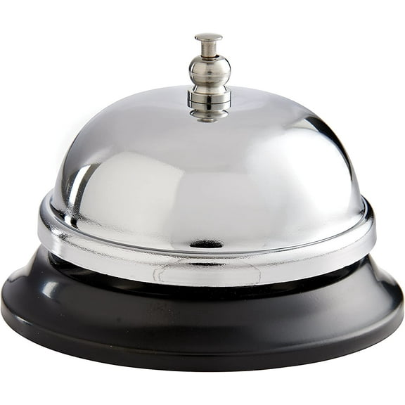 Food Service Dinner Bell, 3.5-Inches x 2.5-Inches