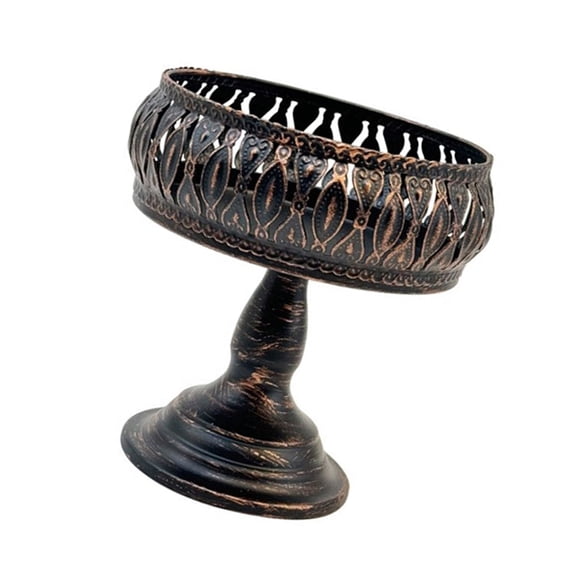 Food Serving Holder Fruit Serving Basket Snacks Organization Tray Iron Texture