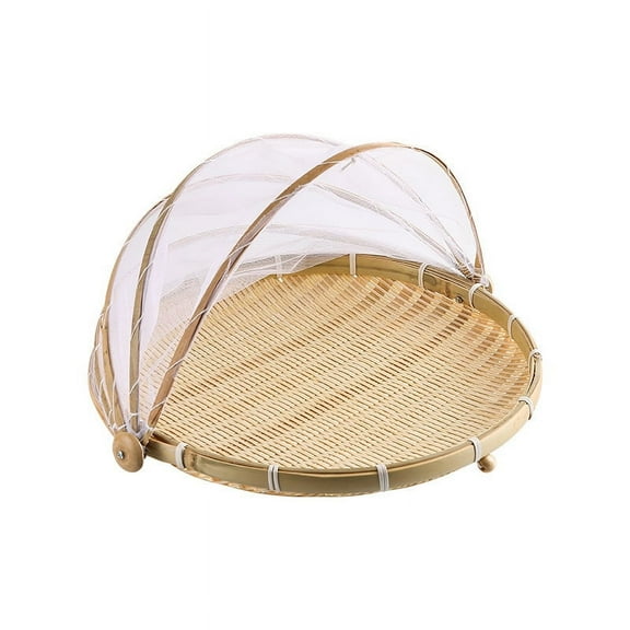 Woven Basket for Fruit Bread Picnic Storage Small Food Serving Basket Kitchen Home Organizer