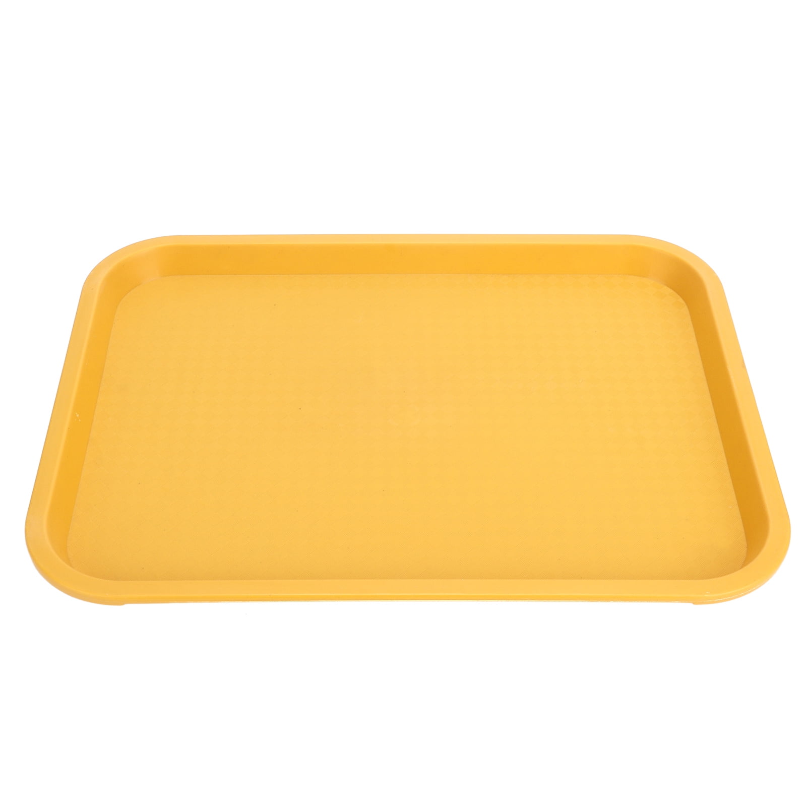 Rectangular Plastic Serving Tray Anti-deform Snack Tray with