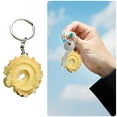 thumbnail image 1 of Food Shaped Keychain Cookie Toy Model Keyring Cute Pendant Gift, 1 of 8