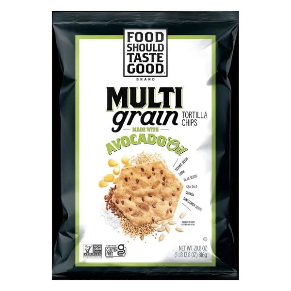 Food Should Taste Good Multigrain Tortilla Chips, 28.8 Ounce