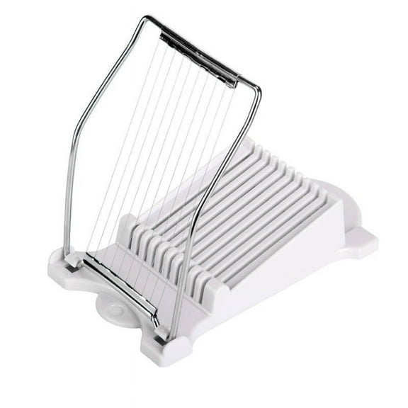 Food Slicer 2024 Upgrade 14 Lines Multifunction Stainless Steel Egg Slicer Fast Cutting Cheese Slicer Strawberry Slicer Tools Egg Cutter Chopper For Hard Boiled Eggs Lu