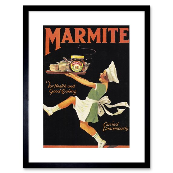 Food Spread British Health Artwork Framed Wall Art Print 9X7 Inch