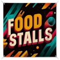 Feed Storage Signage Food Stalls Large Banners and Signs for Outdoor by BCB Print 118×19.7 ...