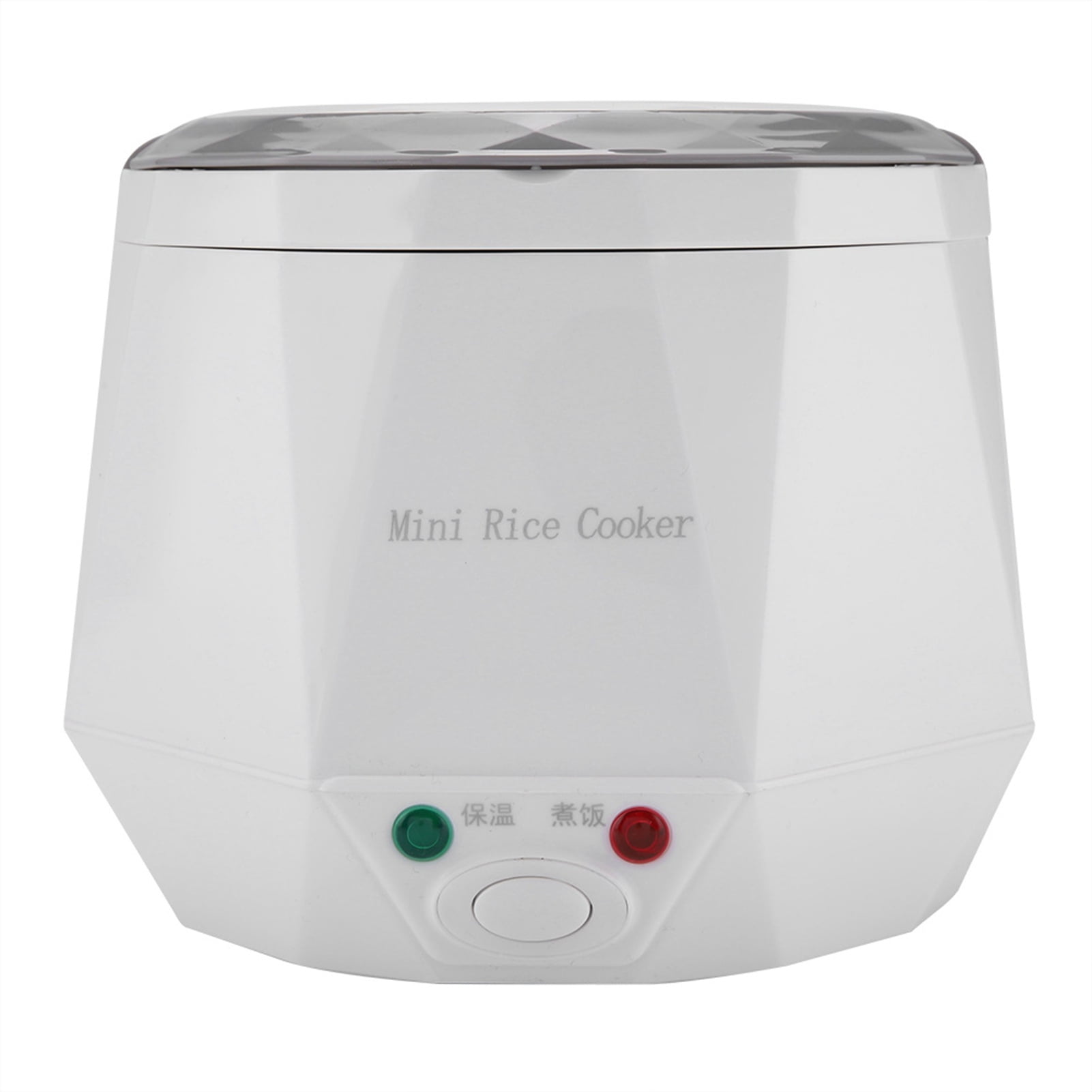 Food Steamer Food 24V 140W 1.3 L Electric Portable Multifunctional Rice Cooker Food Steamer for Truck White