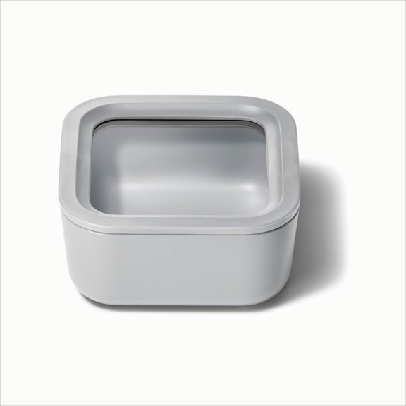 Food Stora Glass Container Ceramic Coated Food ContaineNon Toxic, Non Stick Lunch Box Container with Lids Dishwas