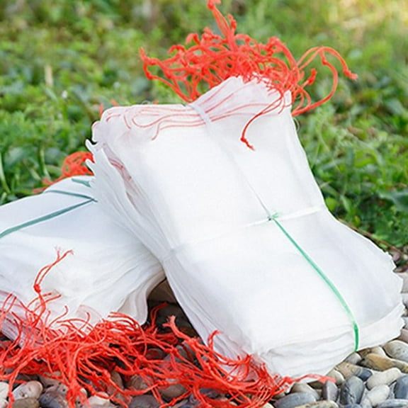 Food Storage Bag*1 Clearance! Fruit Bags for Fruit Trees Reusable Garden Netting Bag with Fruit Mesh Bags Plants Tomato Peach Trees From Birds