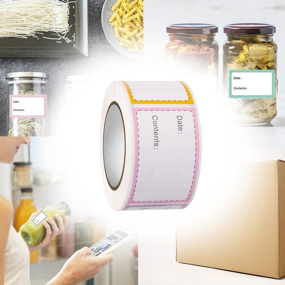 Food Storage Bags Stickers Labels For Refrigerator 3*5Cm YIWEI