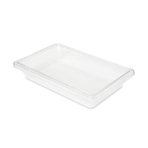 Food Storage Box 3.5 Gallon Capacity White Durable Kitchen and Restaurant Container Organizer